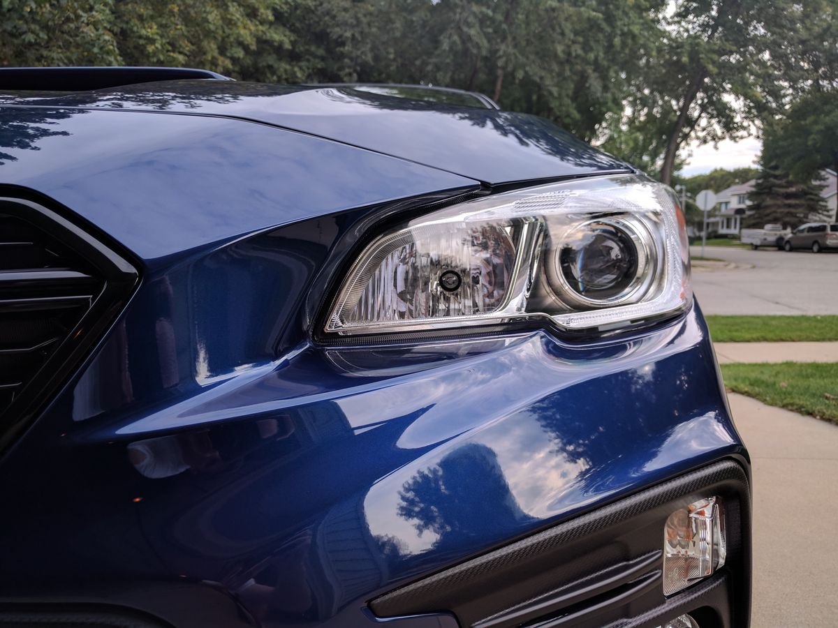 Chrome headlights = gross