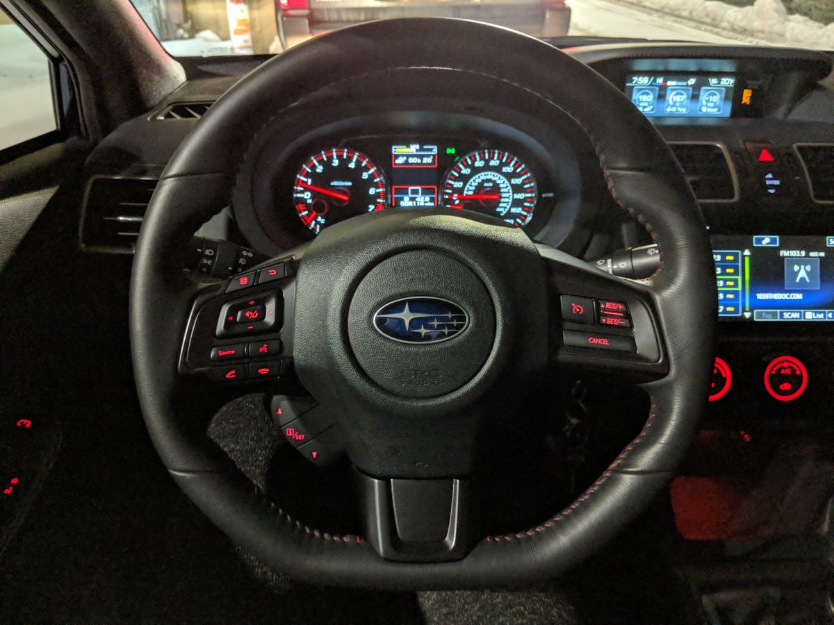 Nearly perfect steering wheel