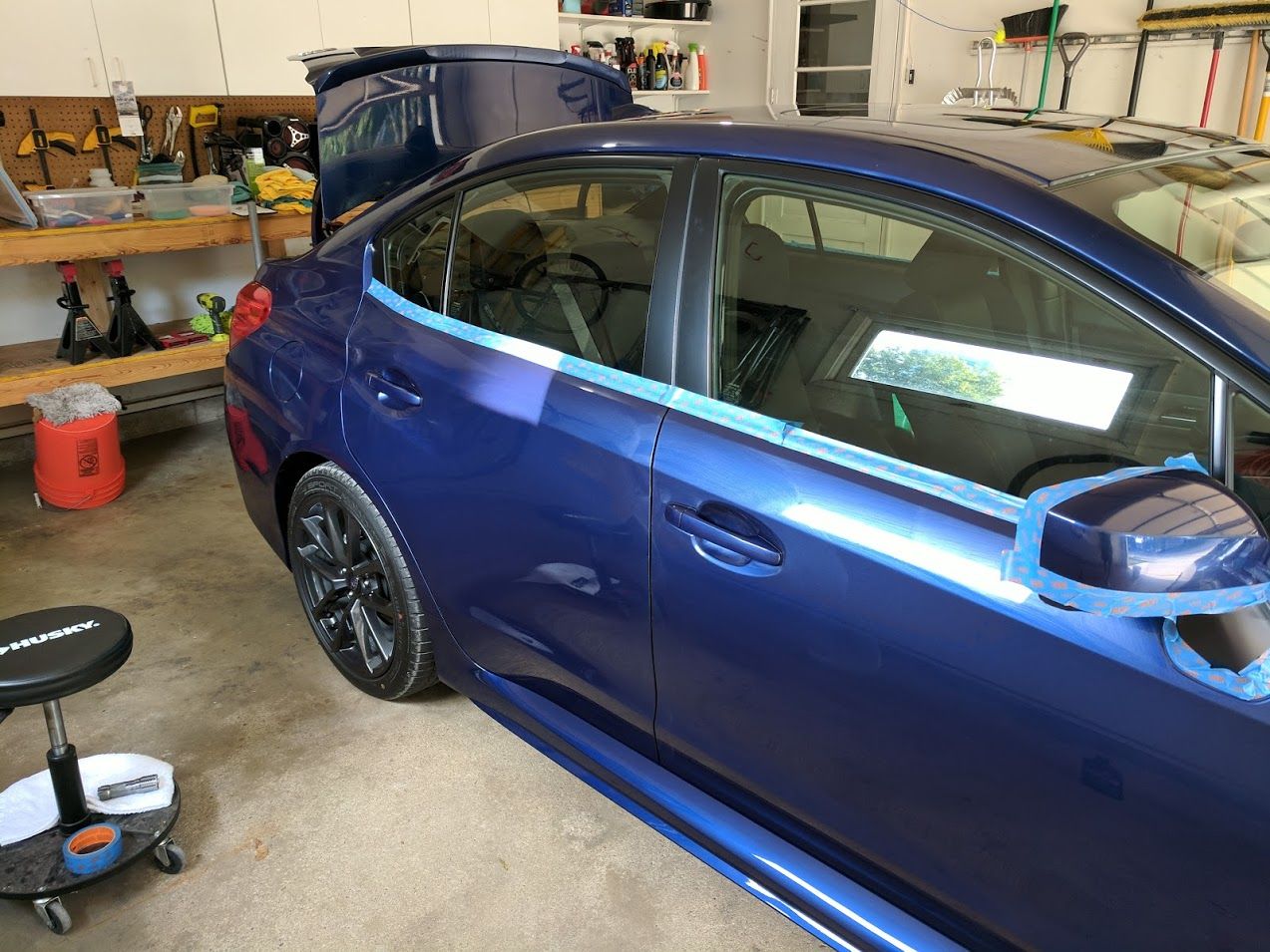 First polish and wax