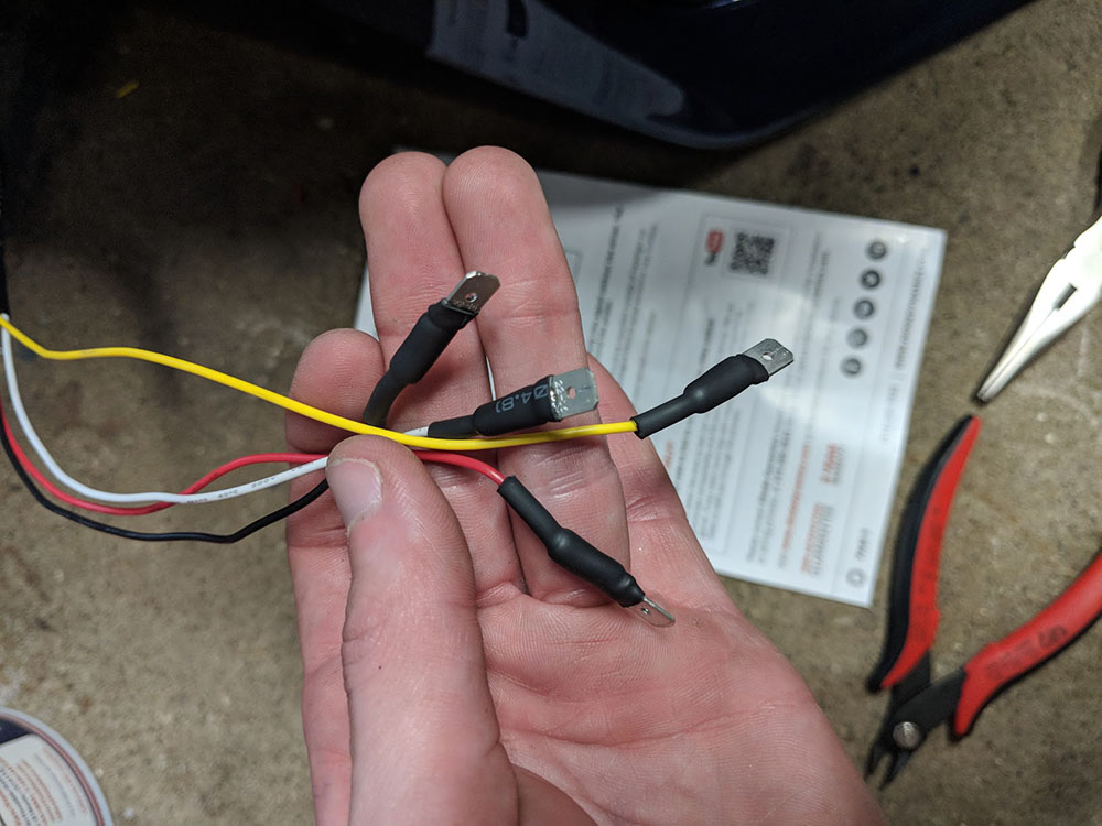 Rewiring the OEM connectors on the Diode Dynamics c-lights