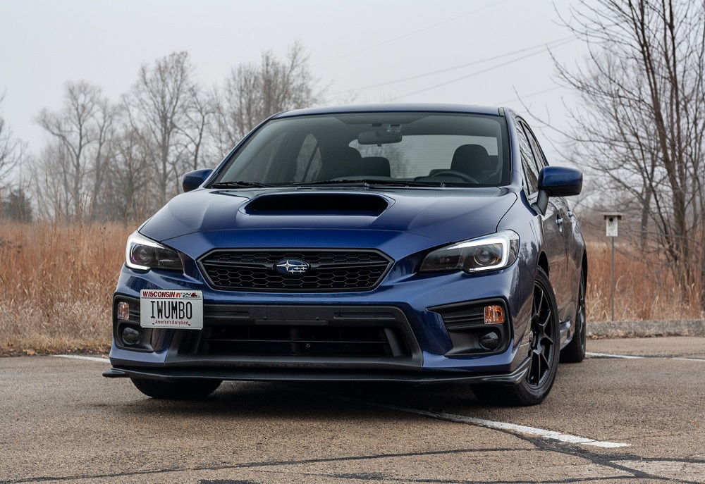 Front end of the WRX at the ProClip shoot