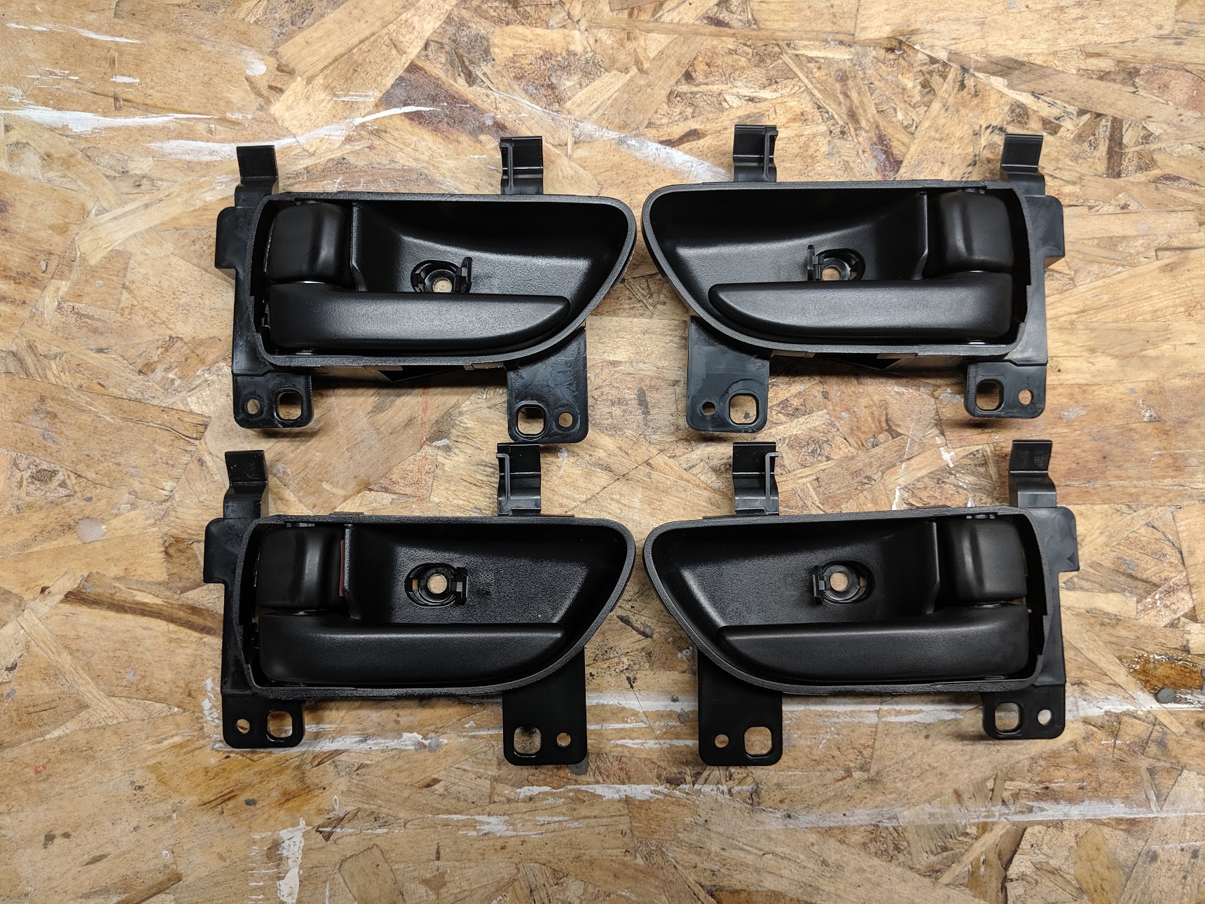 Black OEM door handles