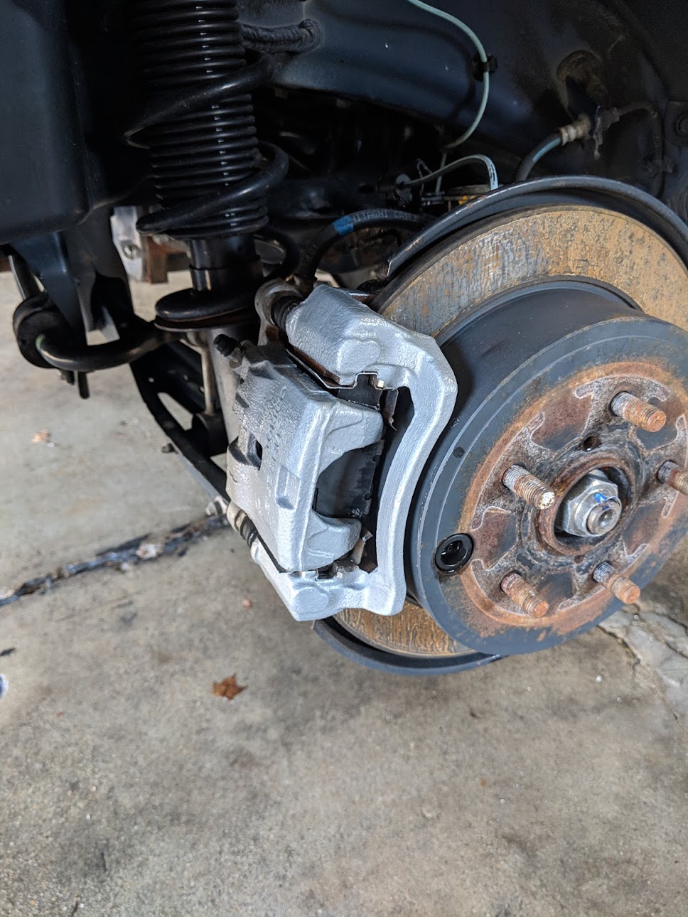 The DIY painted calipers