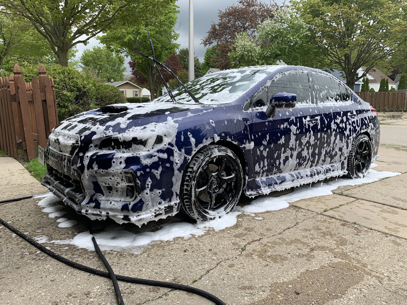 Washing the WRX