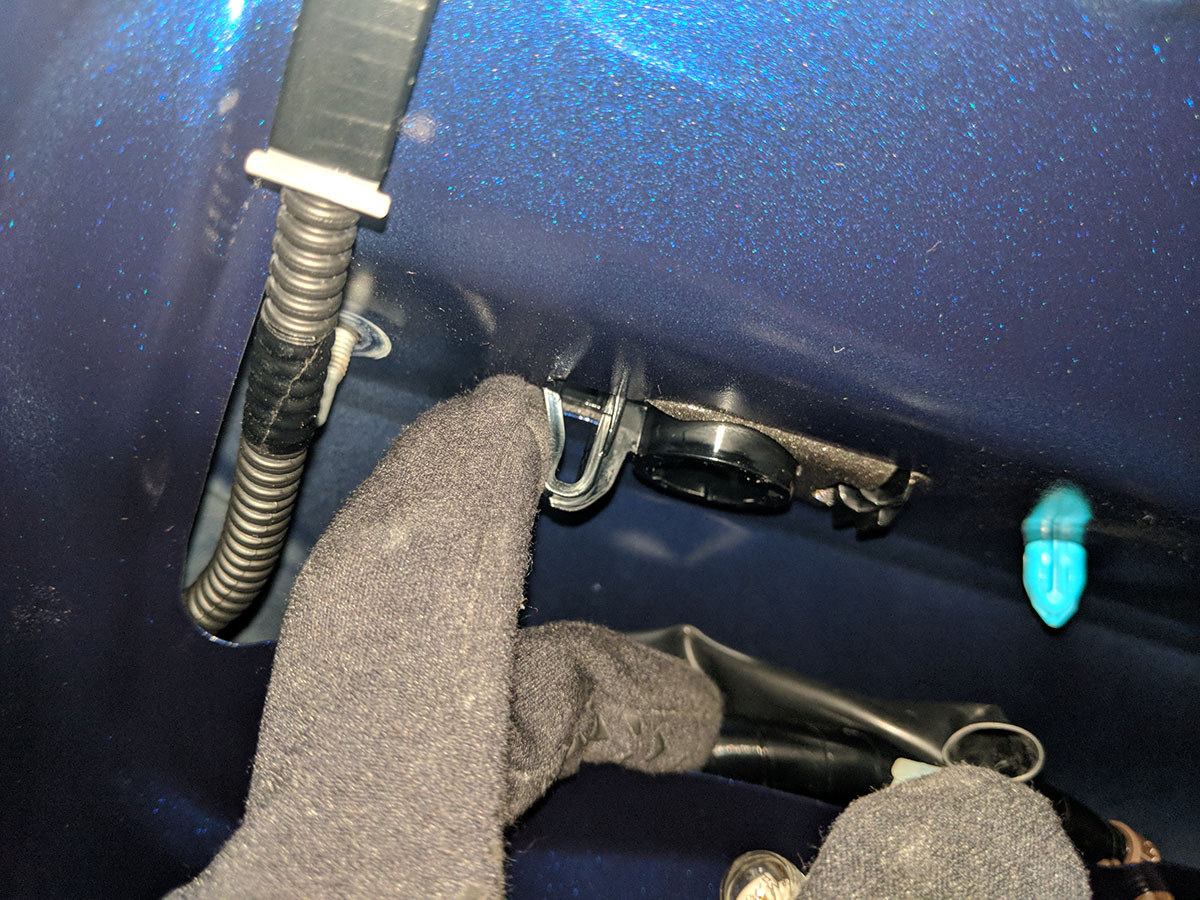 Removing the factory lenses