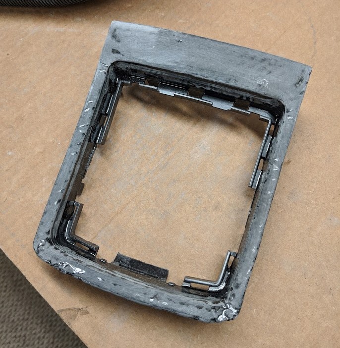 First round of sanding