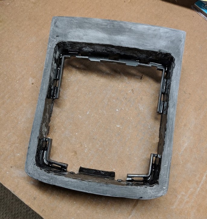 Second round of sanding