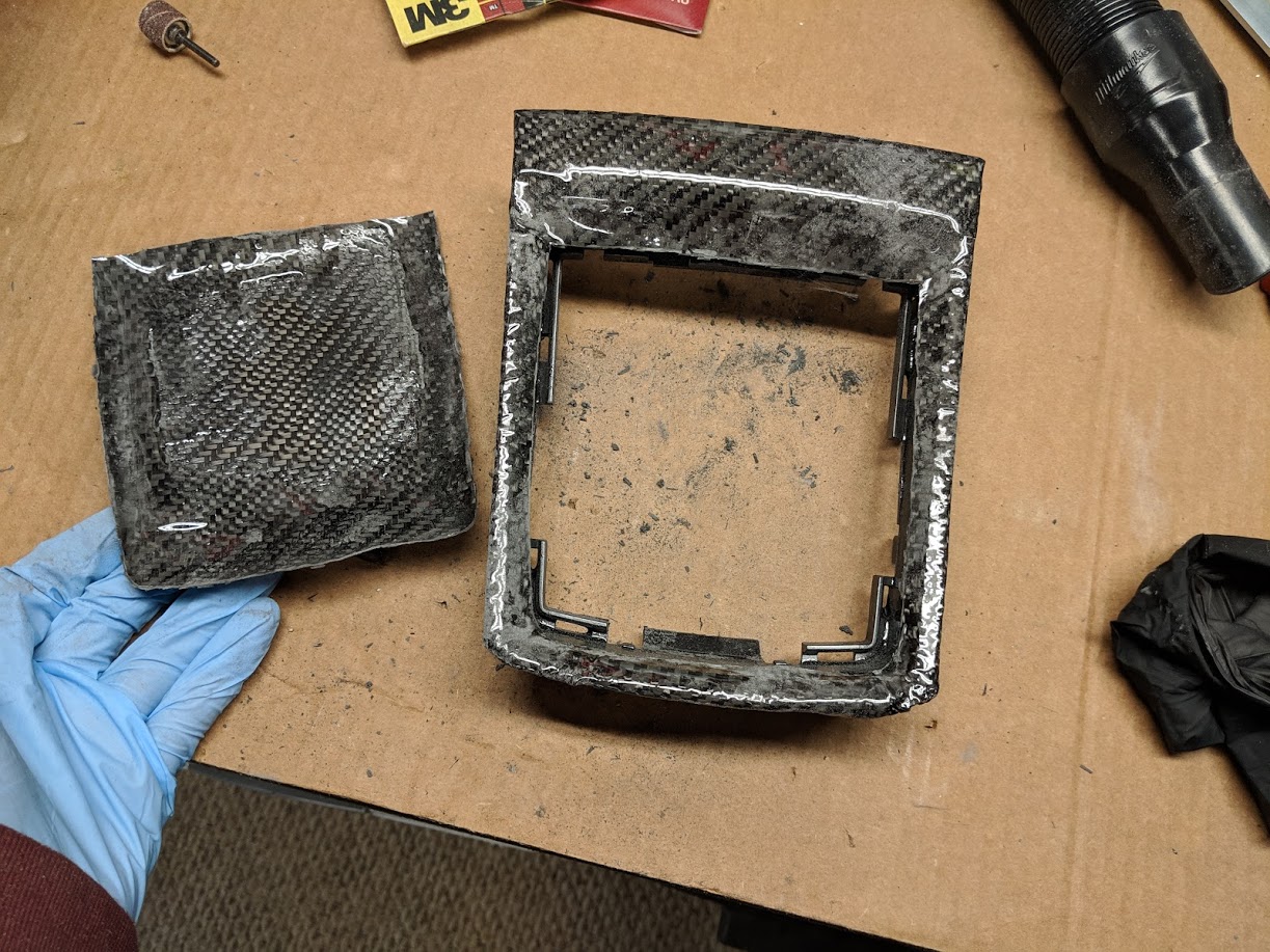 Trimming the excess carbon