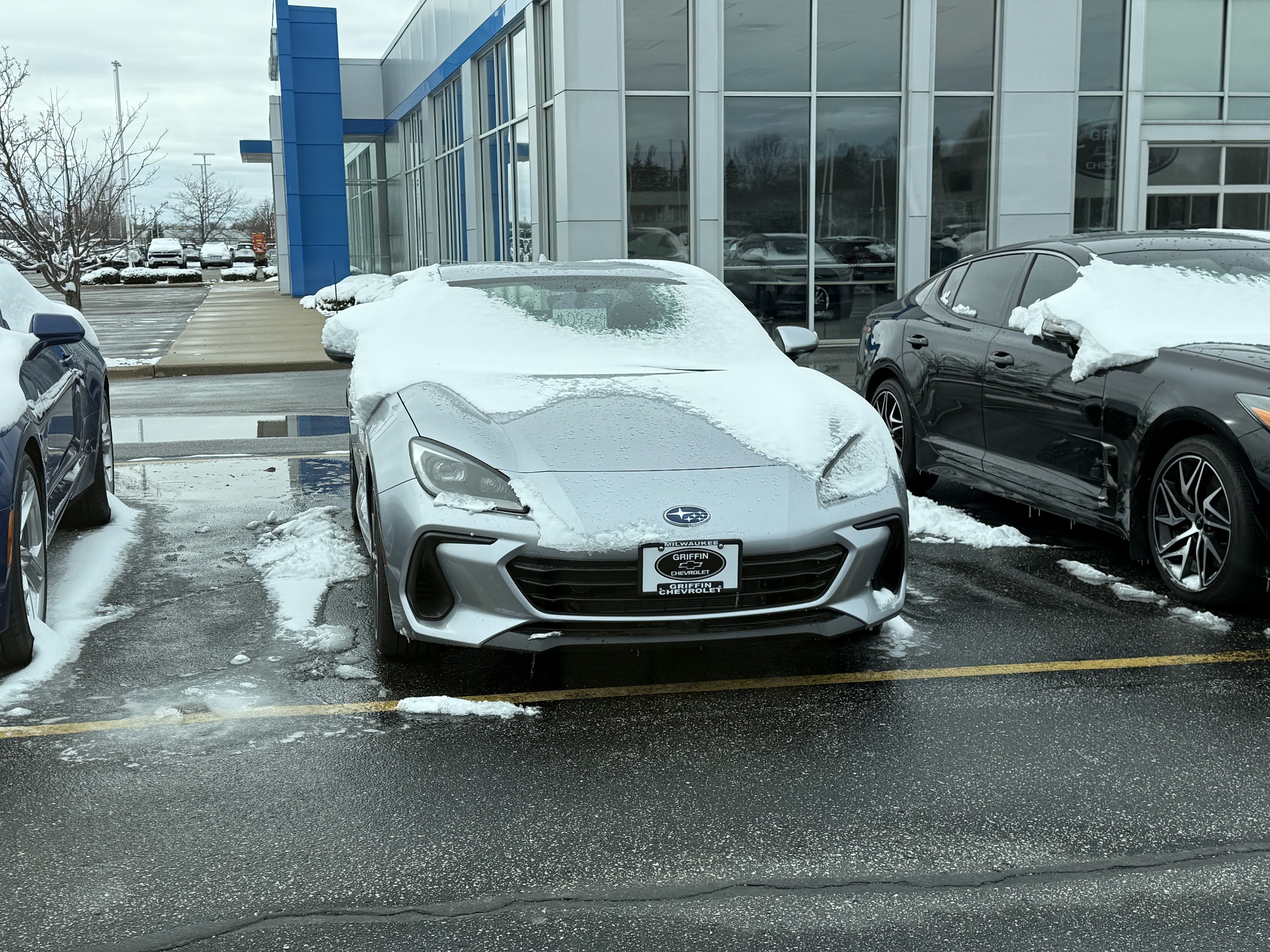 Prowling BRZs at dealerships in the dead of winter