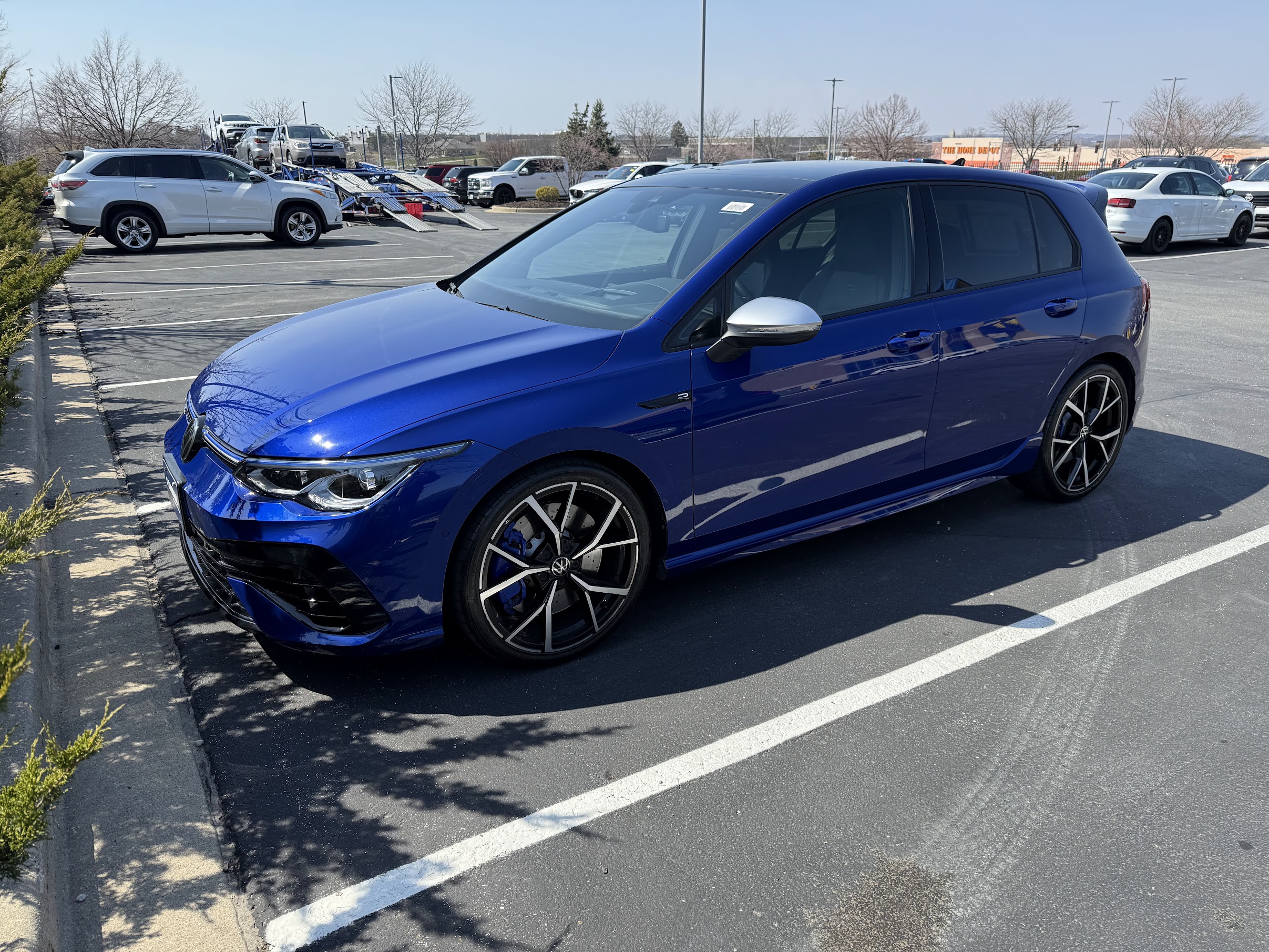 Test driving the Mk8 Golf R at CarMax