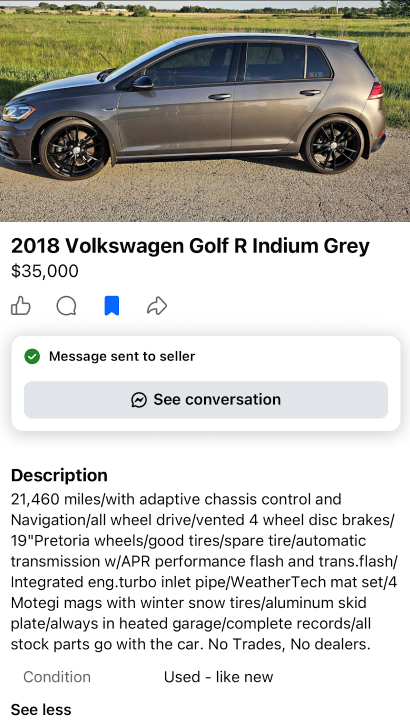 The mother of all Facebook Marketplace listings
