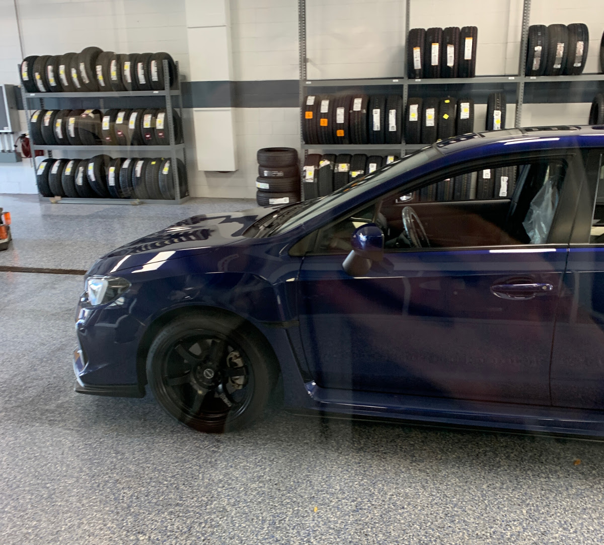 Dropping the car at the dealership