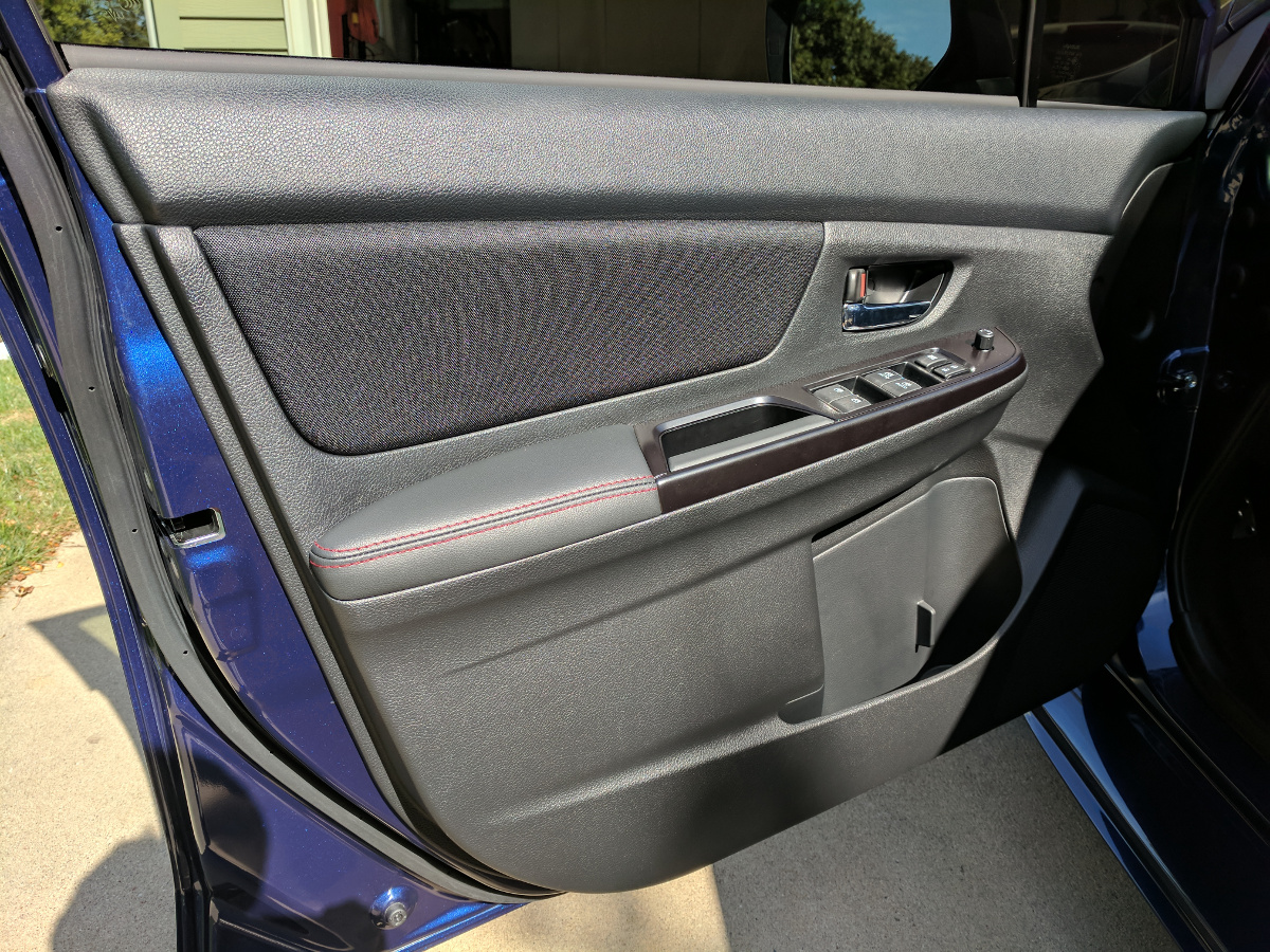Driver's door panel