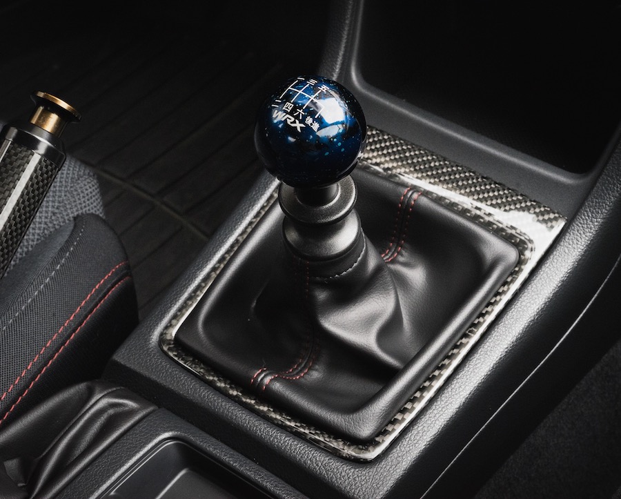 The WRX manual transmission