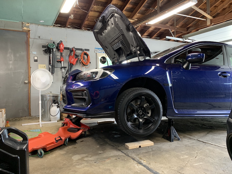 Oil changes on the WRX