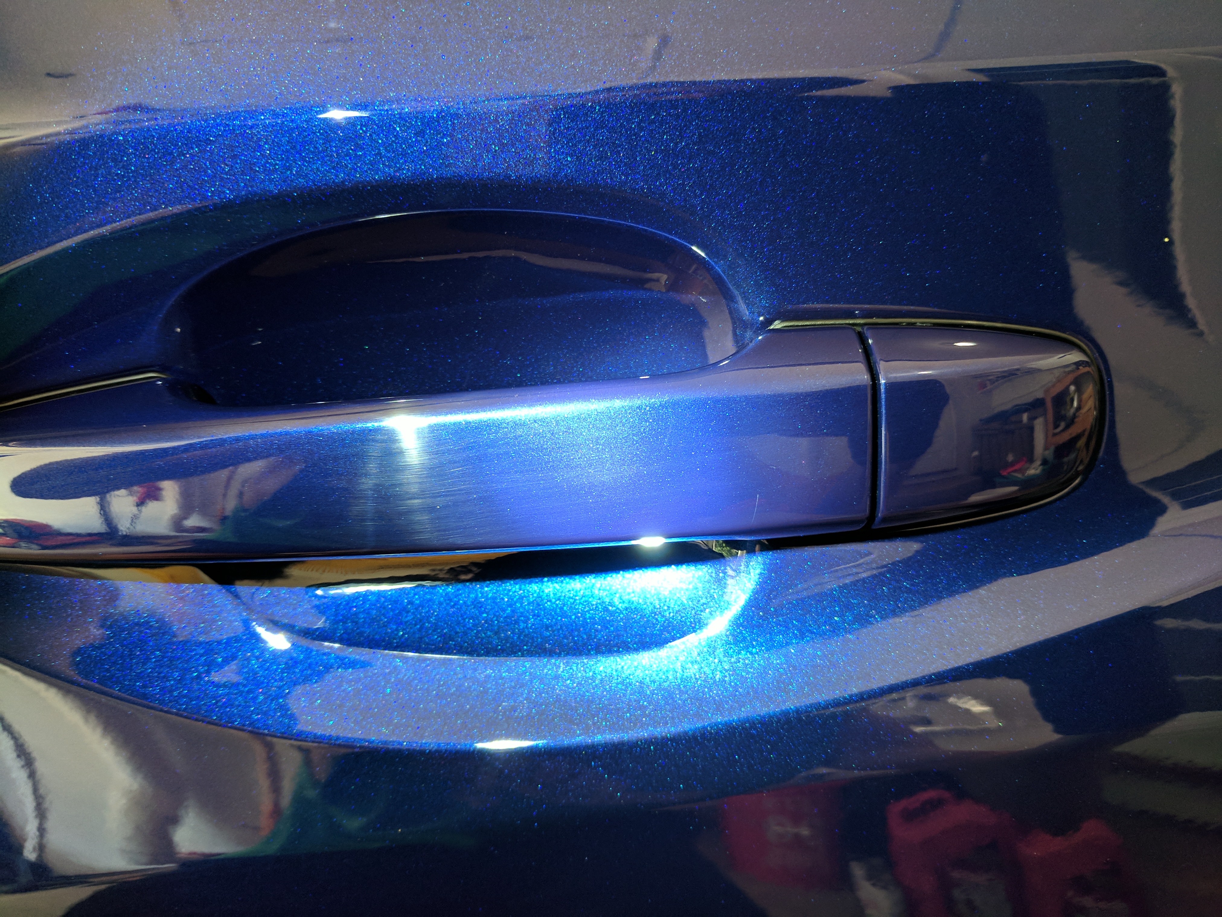 Driver's handle before