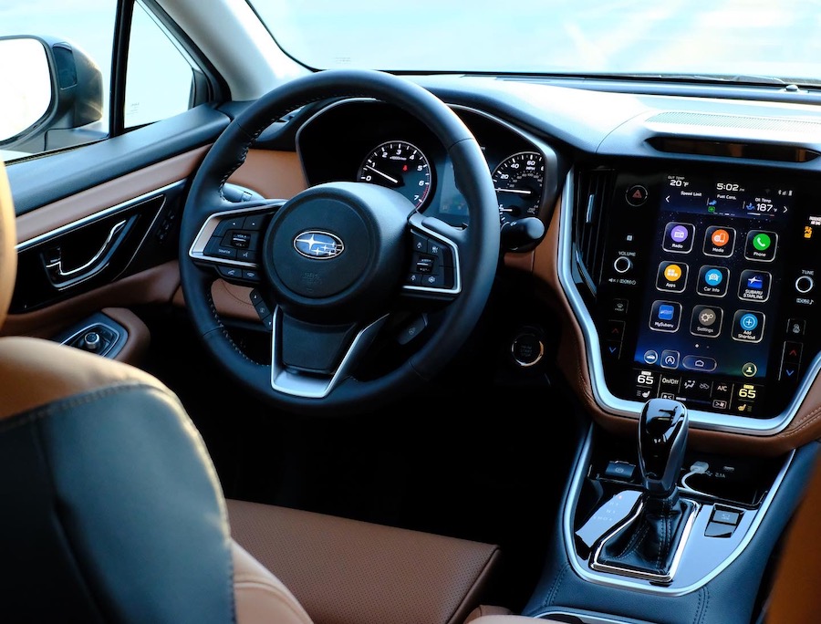 Legacy Touring XT interior