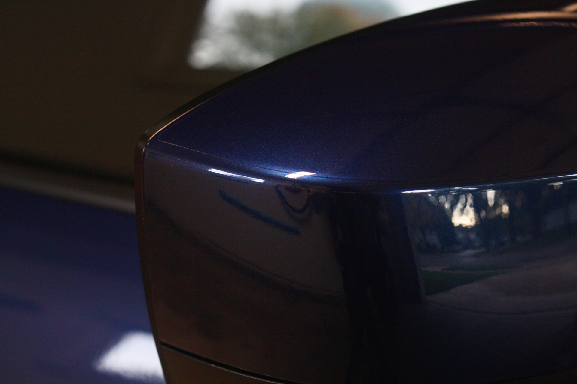 XPEL on the passenger mirror